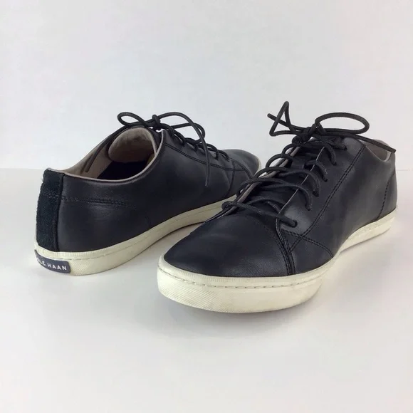 Cole Haan Trafton Luxe Cap Toe Black Leather Sneaker | 11 s-l400.jpg main image 2